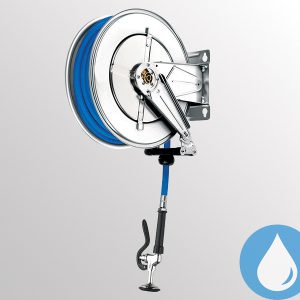 Commercial hose reels